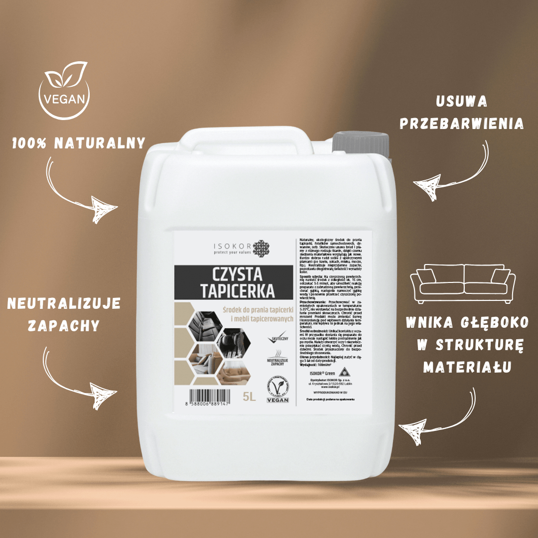 CZYSTA TAPICERKA UZUPEŁNIENIE - Isokor