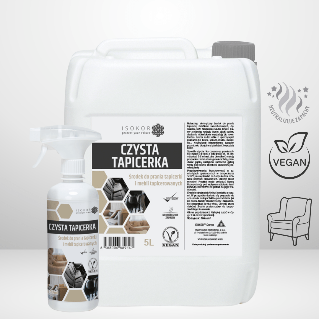 CZYSTA TAPICERKA UZUPEŁNIENIE - Isokor