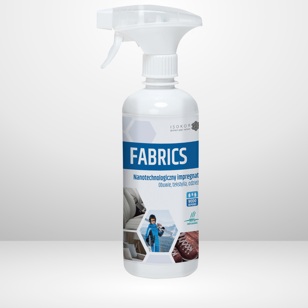 FABRICS NANO IMPREGNAT DO TAPICEREK, TKANIN I BUTÓW - Isokor