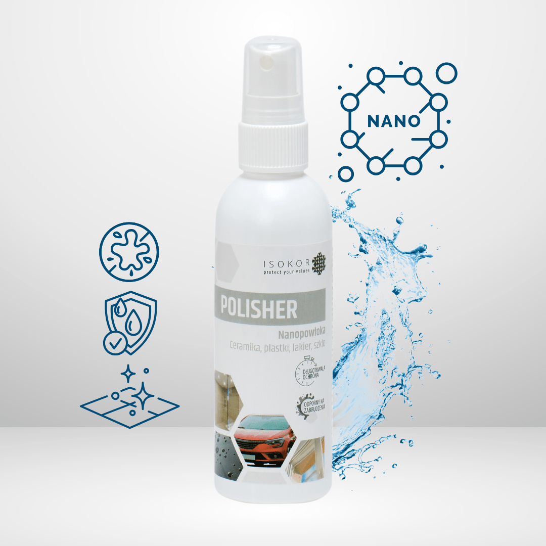 POLISHER - nano impregnat do szkła, ceramiki i armatury - Isokor