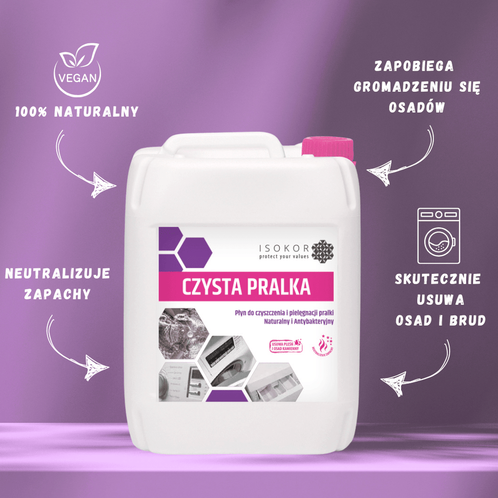 
                  
                    CZYSTA PRALKA UZUPEŁNIENIE - Isokor
                  
                