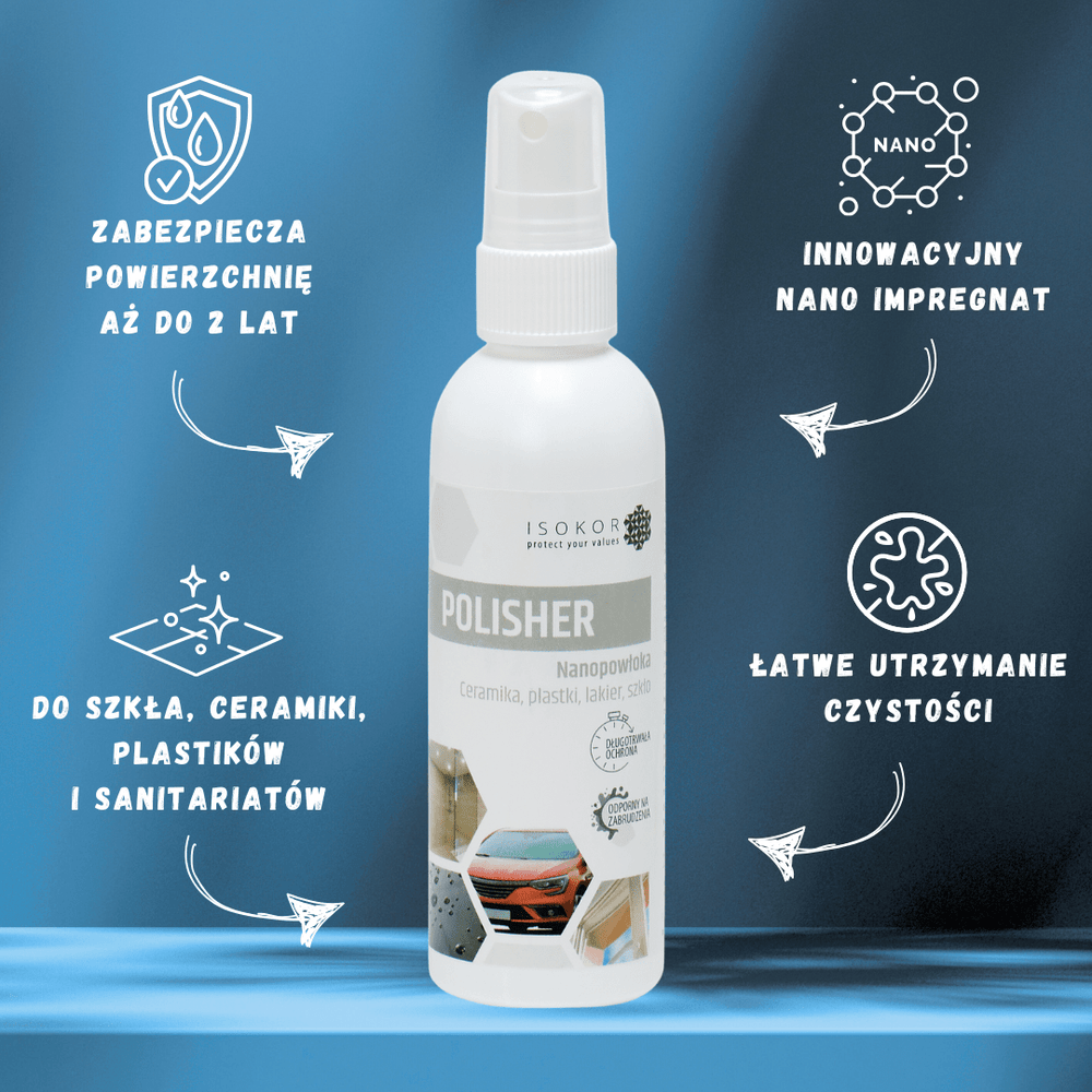 
                  
                    ZESTAWY IMPREGNACJA HYDROFOBOWA - Isokor
                  
                